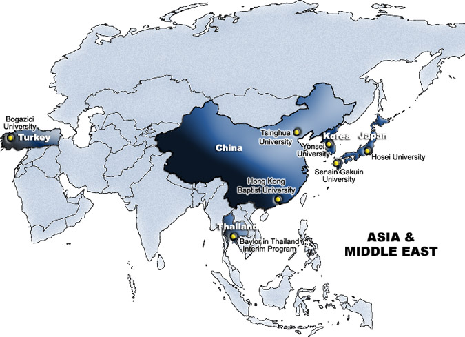 Large Continent Asia