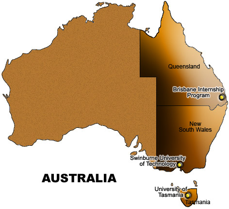 Large Continent Australia