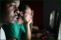 Students at the Computer
