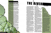 The River Magazine Spread