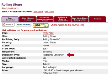 rolling stone - popular