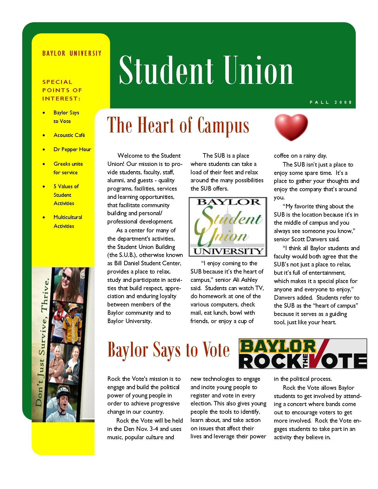 union news cover page