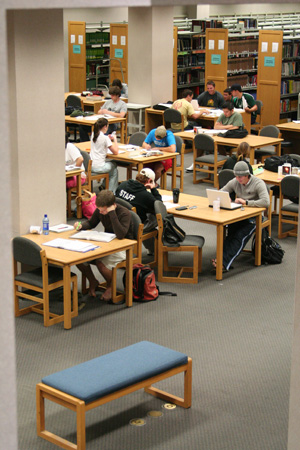 students
studying