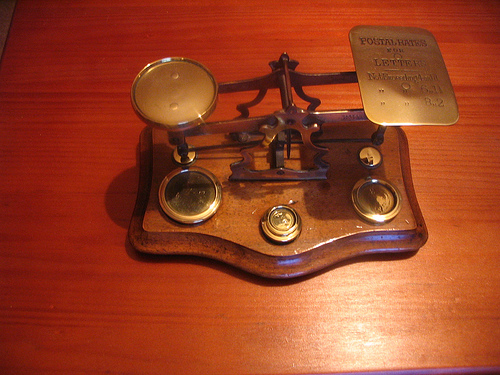 scales, photo by flickr user Esthr:http://www.flickr.com/photos/edyson/87566058/