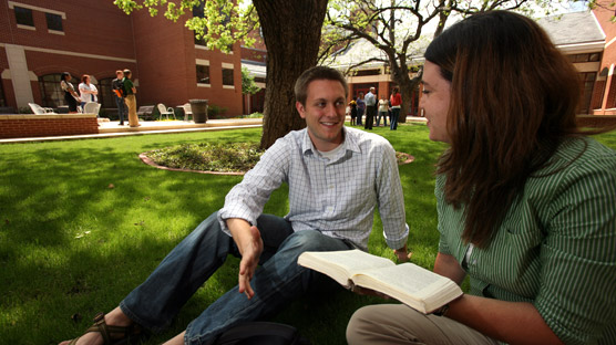 Truett Seminary Courtyard