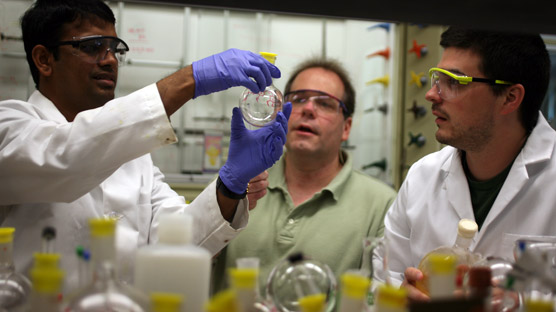 Chemistry Lab in Baylor Sciences Building