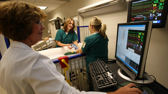 School of Nursing practice lab