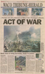Waco Tribune Herald - September 12, 2001 - Page 1