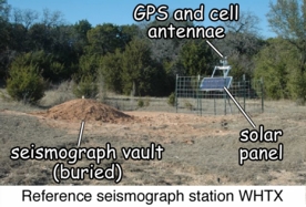 Seismograph station WHTX