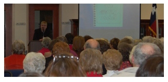 Rebecca Sharpless lecture at The Texas Collection