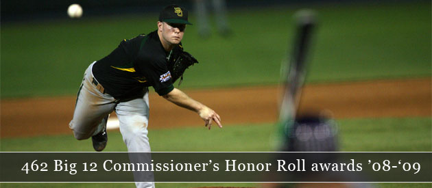 Points of Pride - Over 950 Members of the Academic All Big 12 Team