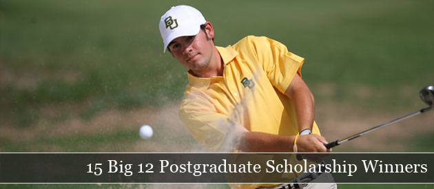 Points of Pride - 15 Big 12 Postgraduate Scholarship Winners