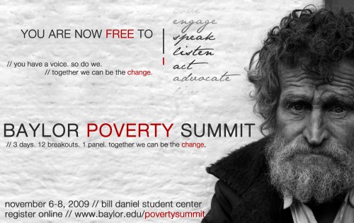 Poverty Summit 2009