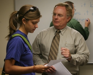 Basden & a Student