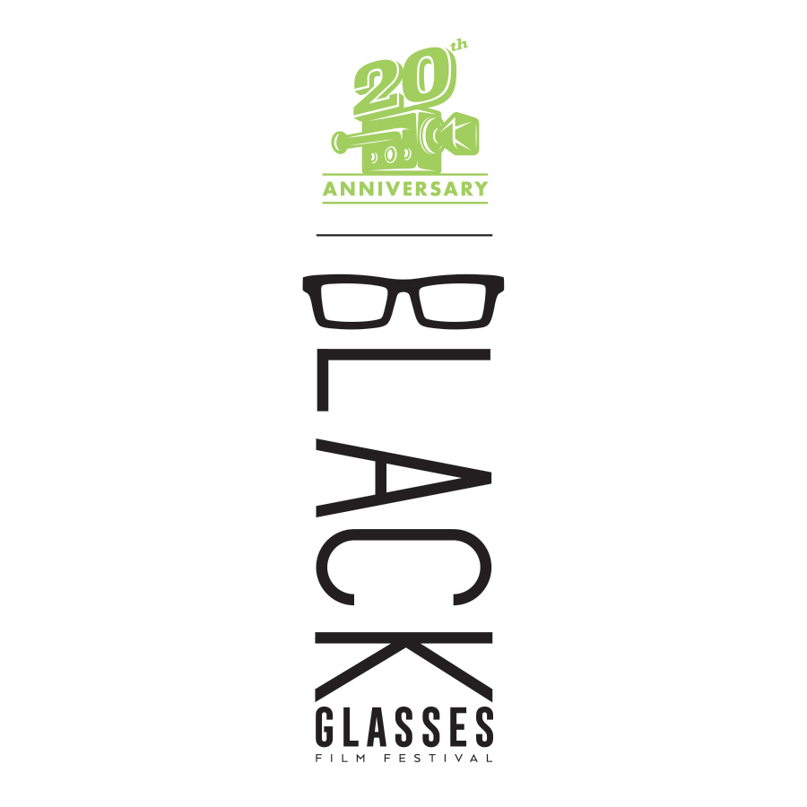 Black Glasses Logo