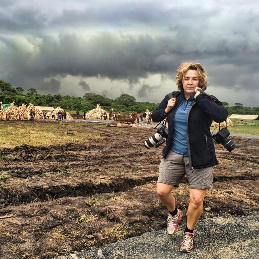Fighting the Rhino War - Susan Scott in the Field