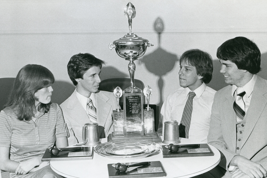 Baylor debaters have brought back hundreds of trophies over the years.