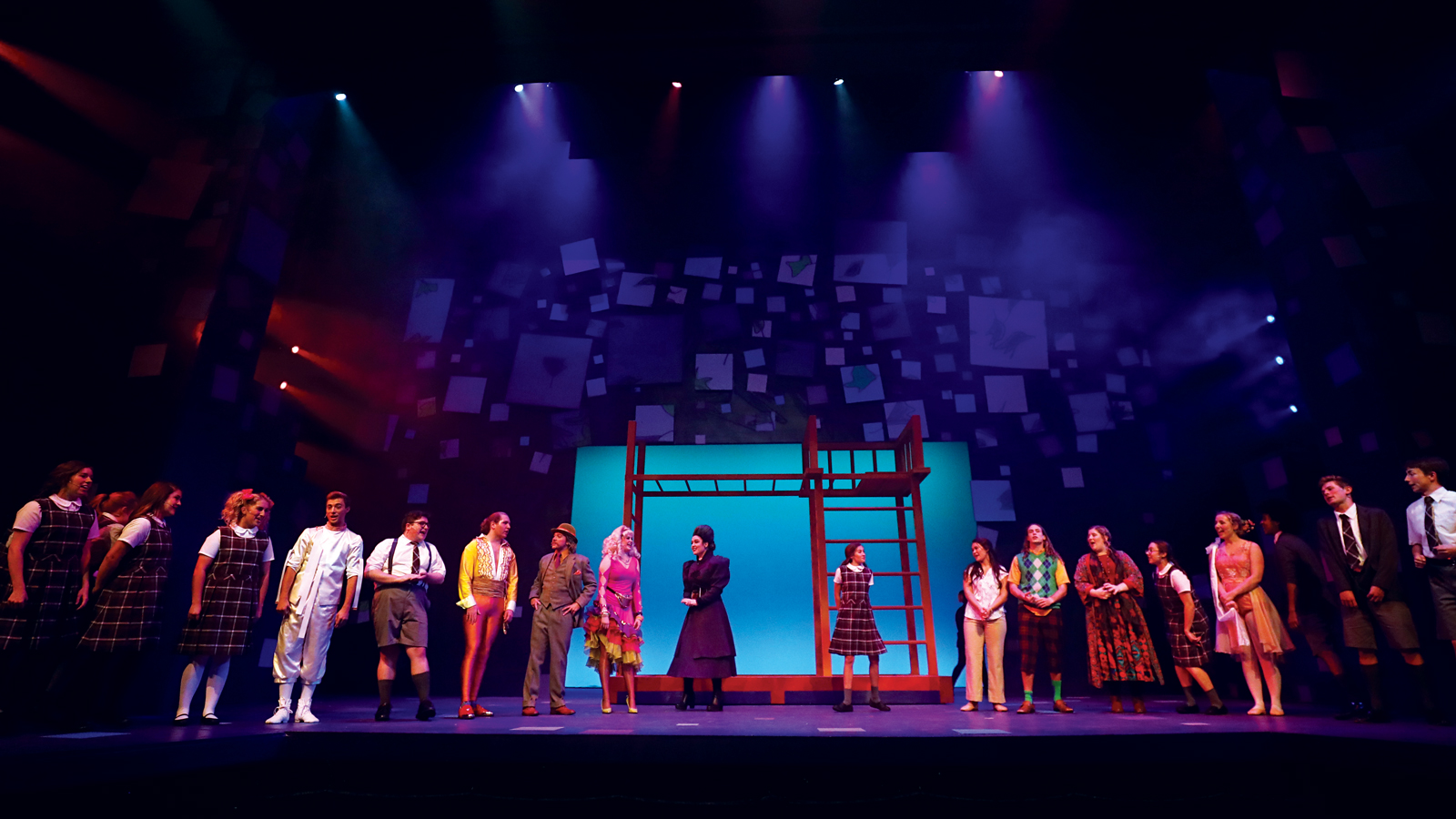 Baylor Theatre's 2019 production of Matilda The Musical
