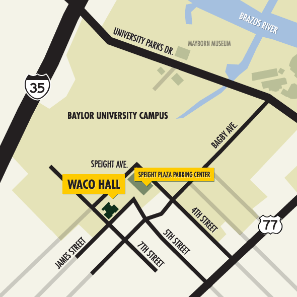Directions To Baylor University Waco Hall | Campus Map | Baylor University