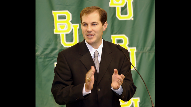 Baylor Introduces Scott Drew As New Men S Basketball Coach Media