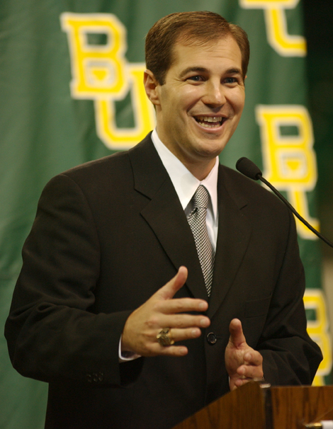 Baylor Introduces Scott Drew As New Men S Basketball Coach Media And Public Relations Baylor University