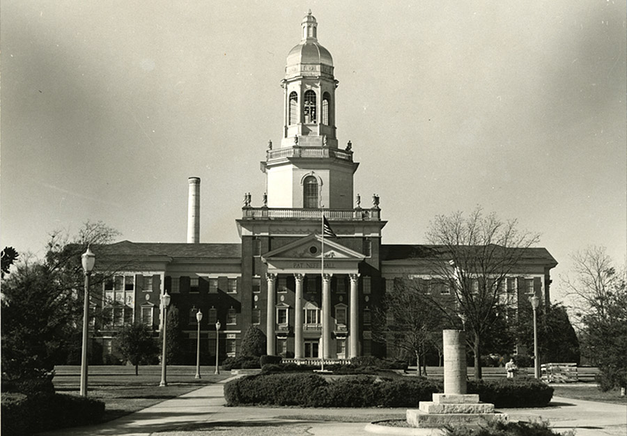 Pat Neff Hall - late 1940's - Then