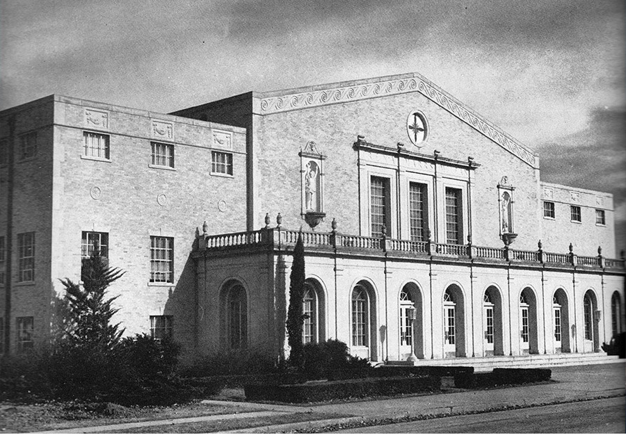 Marrs McLean Gymnasium - 1938 - Then
