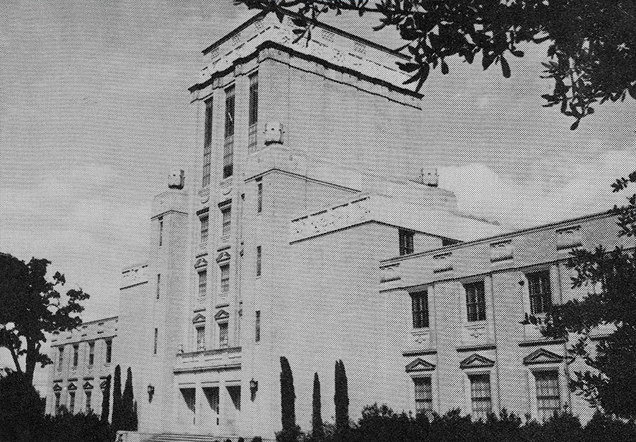 Tidwell Bible Building - 1954 - Then