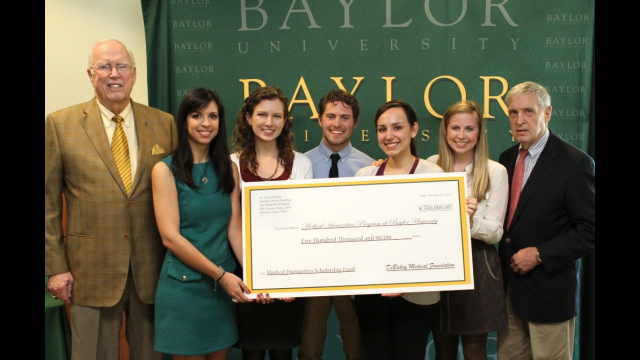 DeBakey Medical Foundation Gift to Medical Humanities
