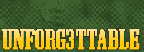 Banner image portraying Robert Griffin III and the title Unforgettable