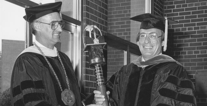 Don with Mace