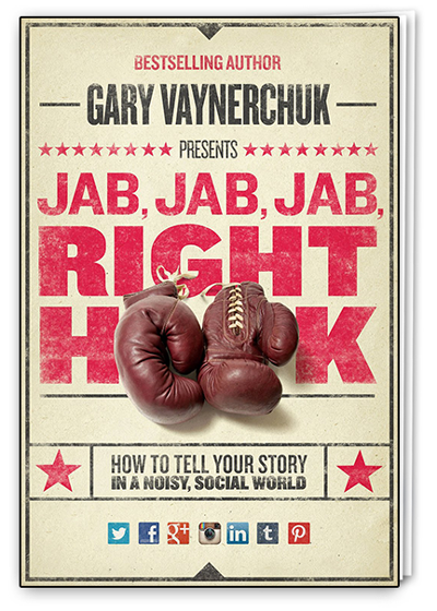 Book Cover: Jab, Jab, Jab, Right Hook