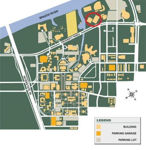 Baylor Campus Map