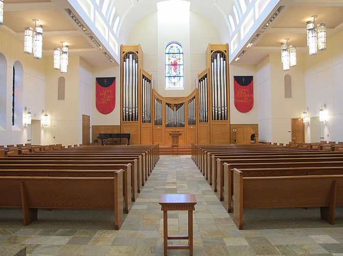 Photo of Truett's main chapel