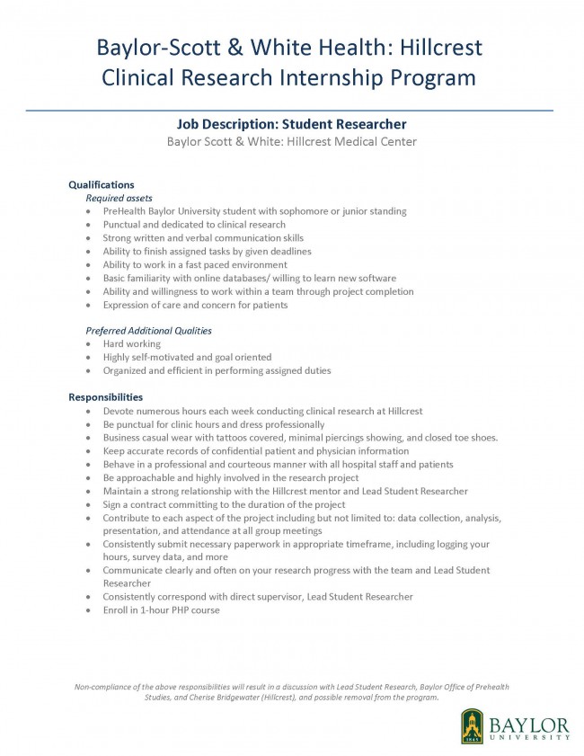 student resume example Description: Practicum Student (Hillcrest) Job Prehealth student resume example Description: Practicum Student (Hillcrest) Job Prehealth