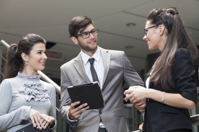 Stock photo of a business meeting