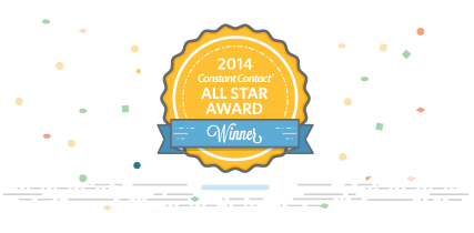 Constant contact winner badge banner