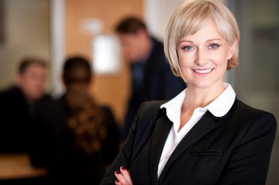 Stock photo of a businesswoman