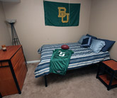 University Parks Campus Living Learning Baylor Apartment Single Green