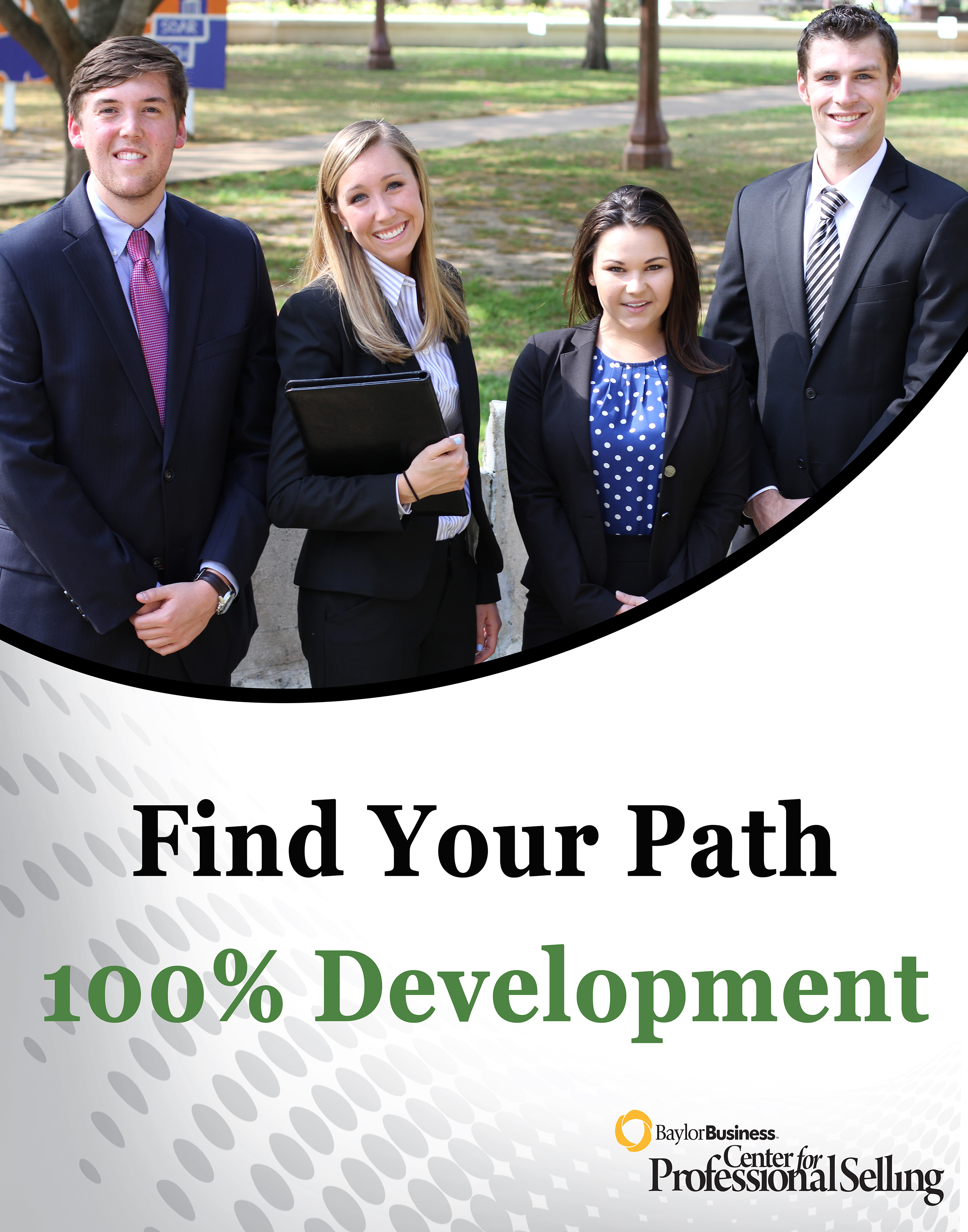 Find Your Path 100% Development Ad 1