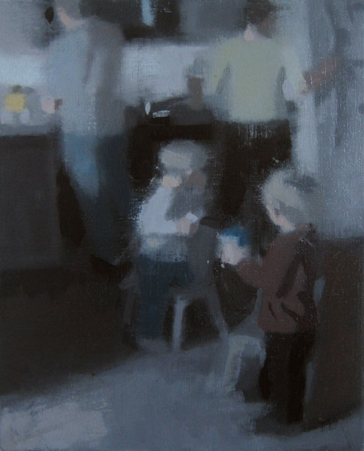 Composition #2 | oil on canvas, 15 x 12, 2015