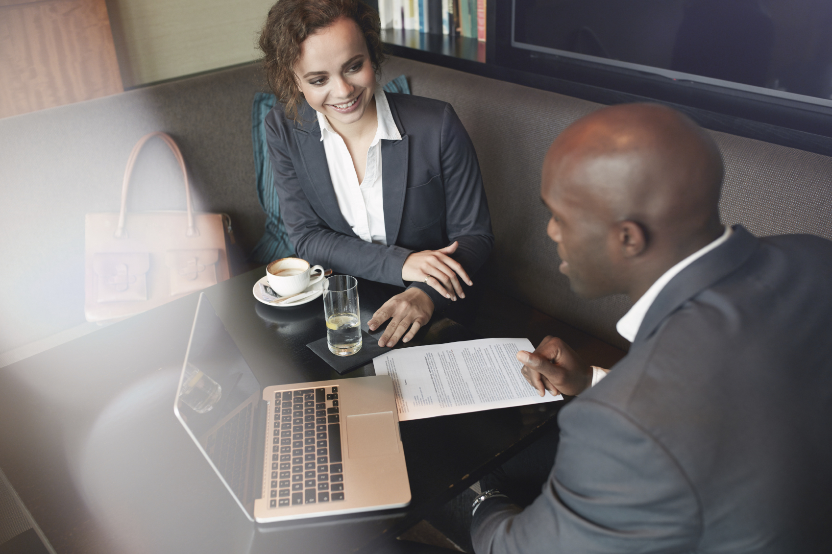 Stock Photo of a business meeting