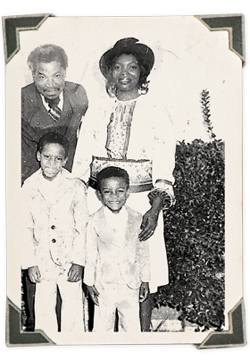 Gilbert and family