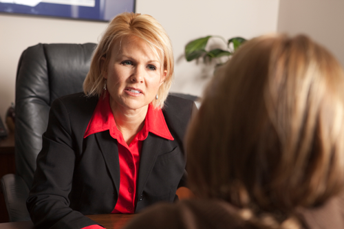 Stock Photo of a business meeting