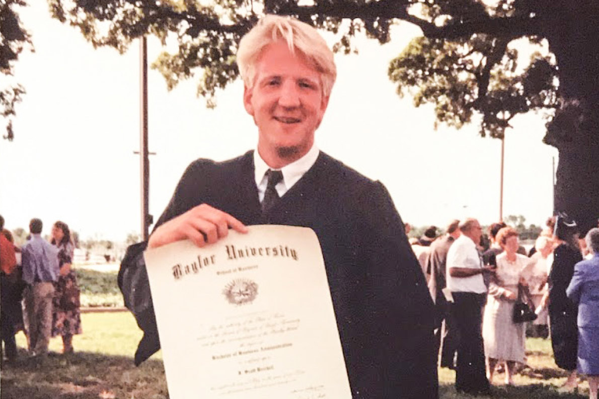Scott Brickell's '91 Graduation