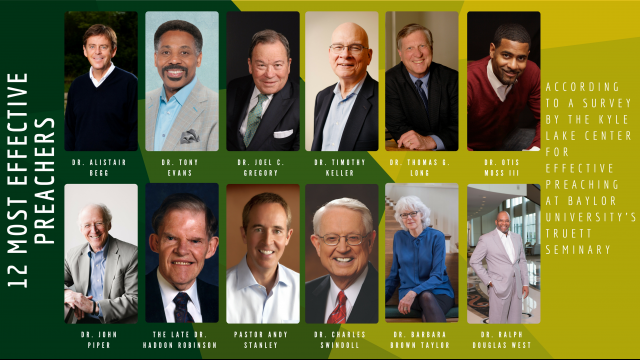 Most Effective Preachers 2018 graphic