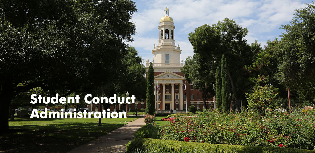 Student Conduct Administration