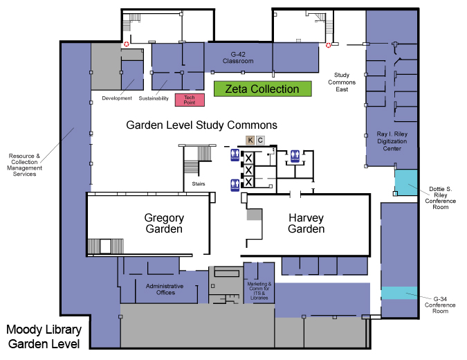 Library Map Libraries Baylor University