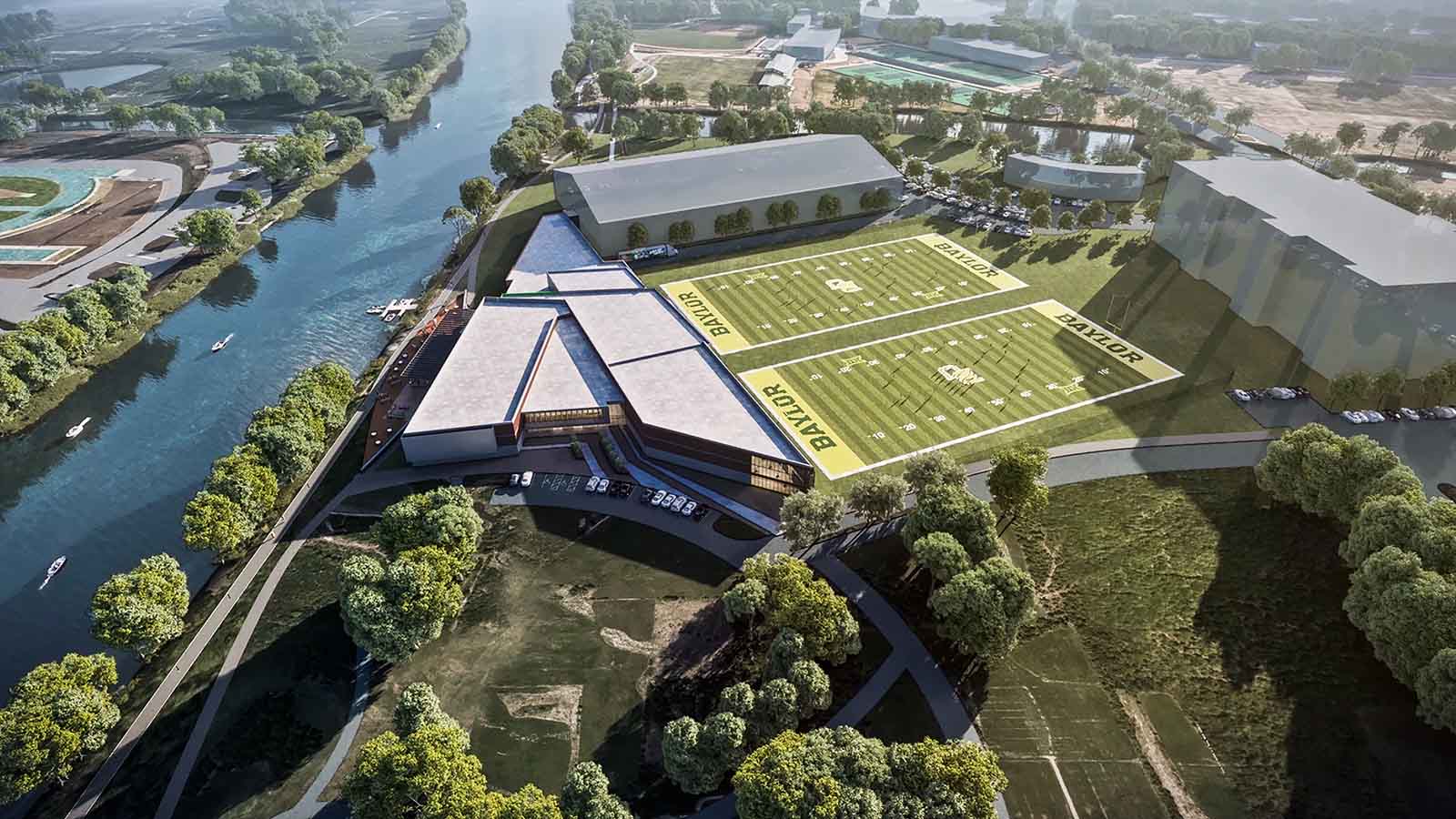 Football Operations Center Aerial View