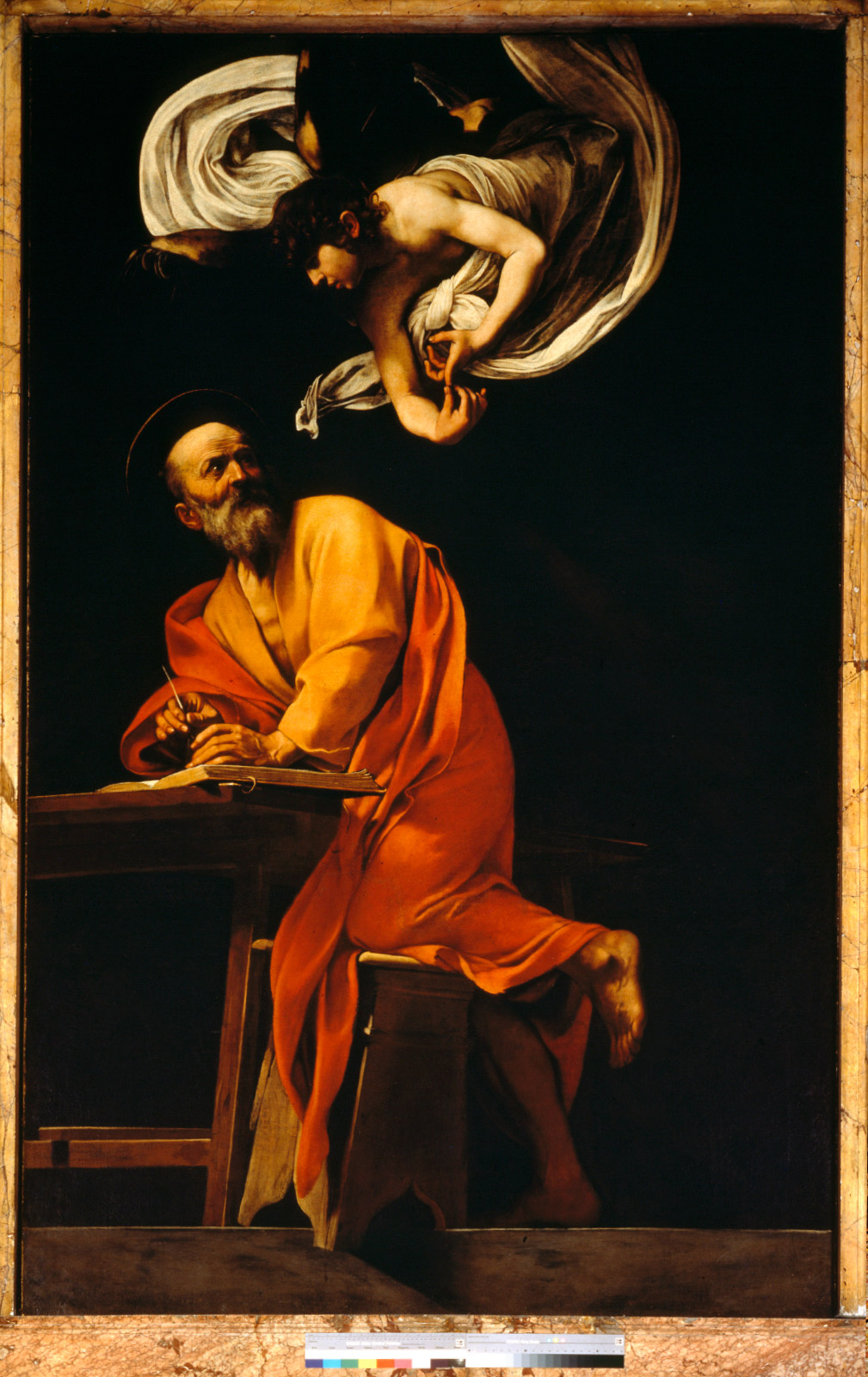 Caravaggio's Saint Matthew and the Angel